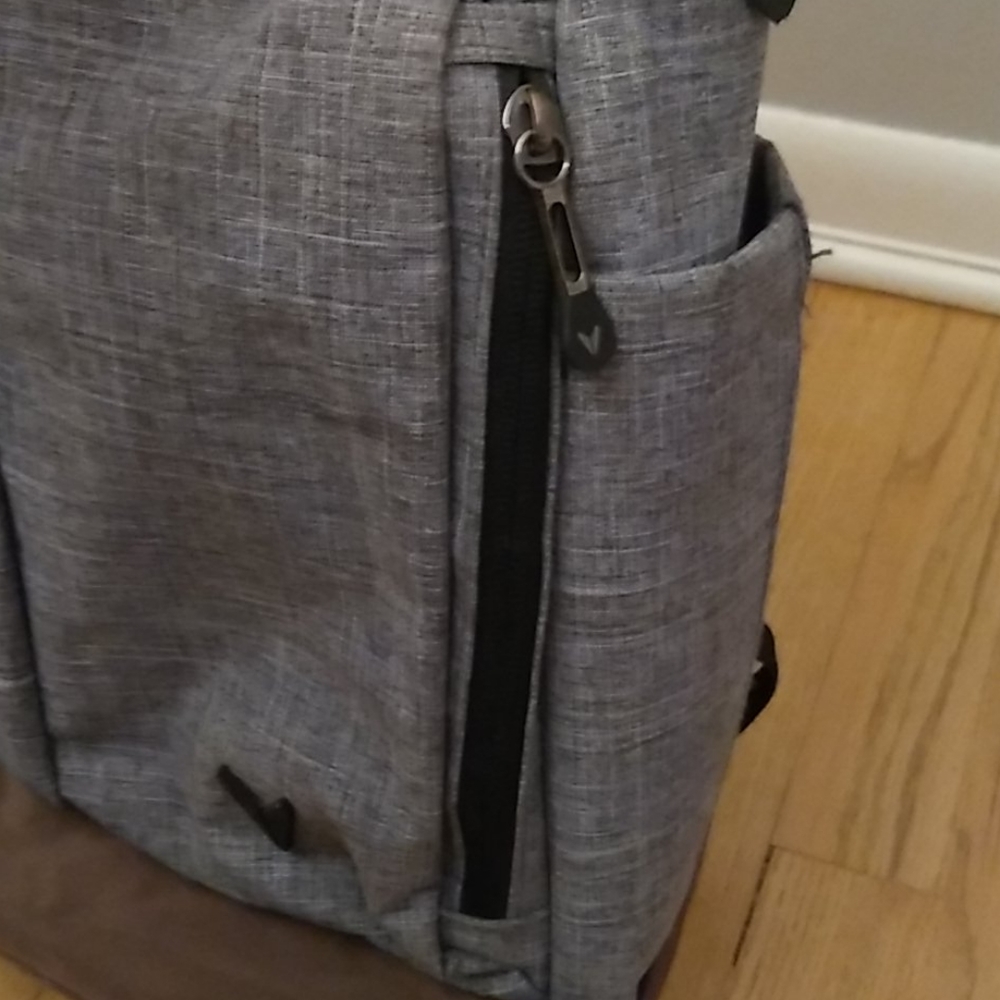 BONDKA Gray Textured Backpack - Picture 5 of 6